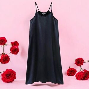 Elegant Black Slip Dress